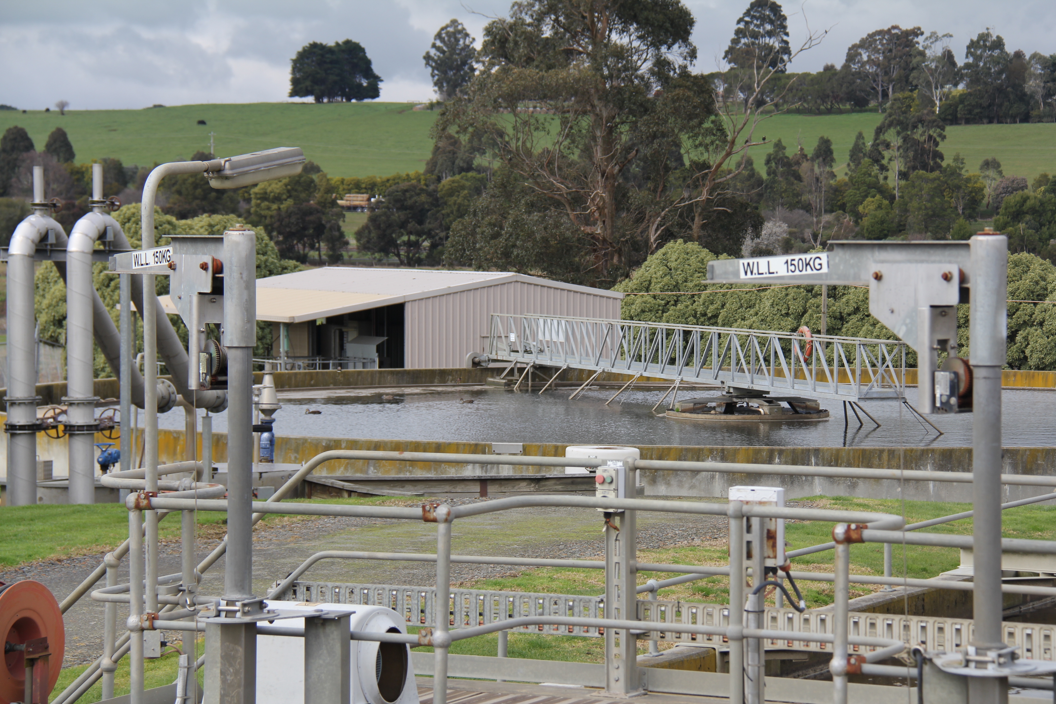 Warragul wastewater treatment plant