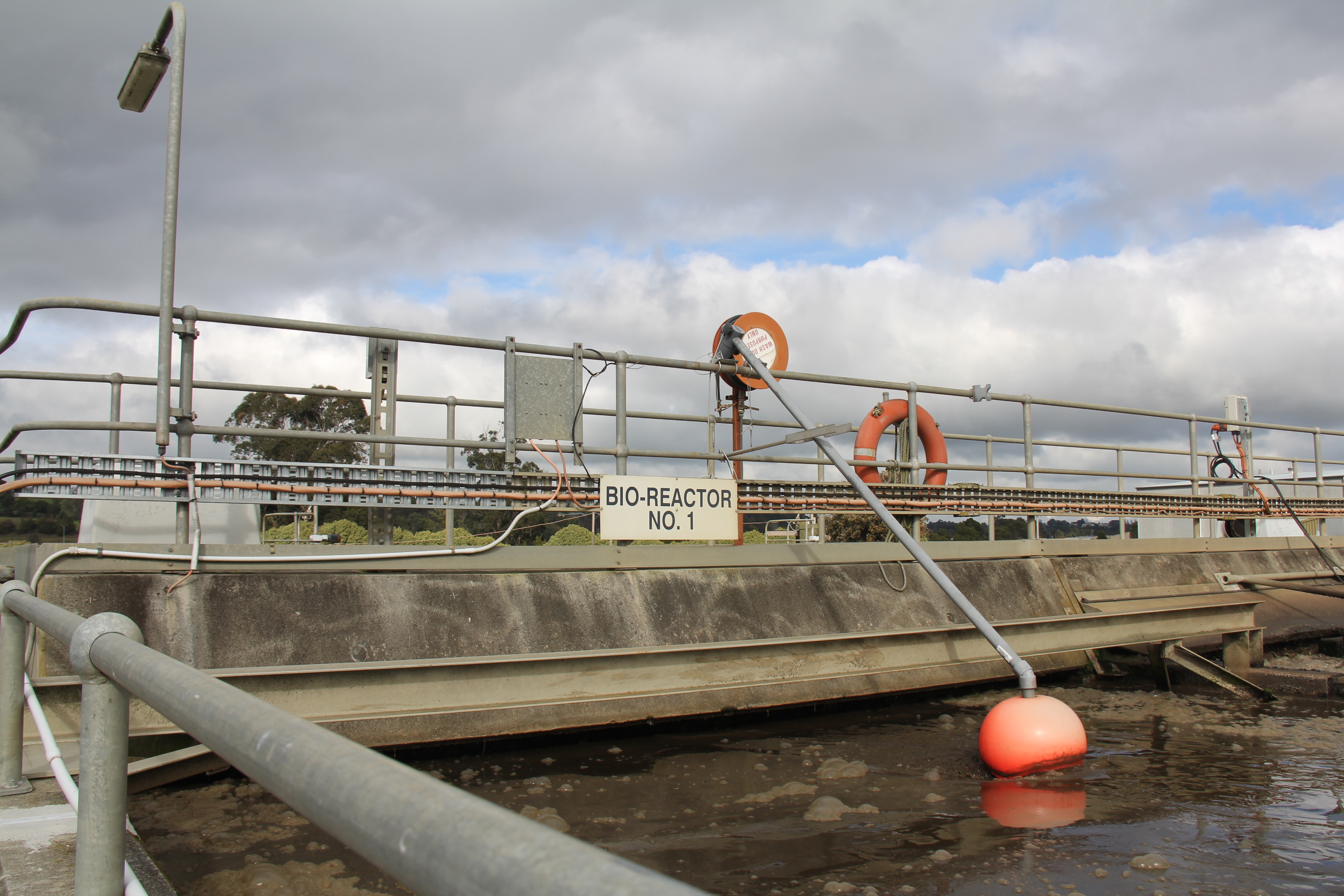 Warragul wastewater treatment plant