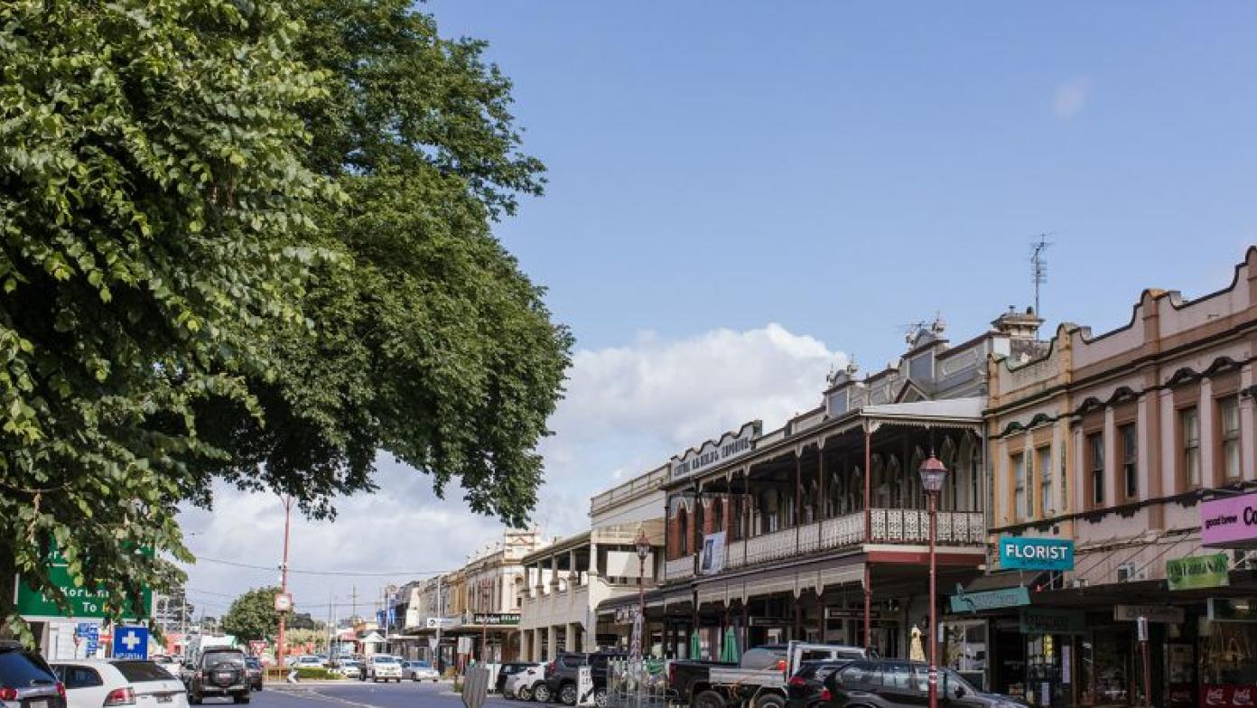 The Warragul township. 