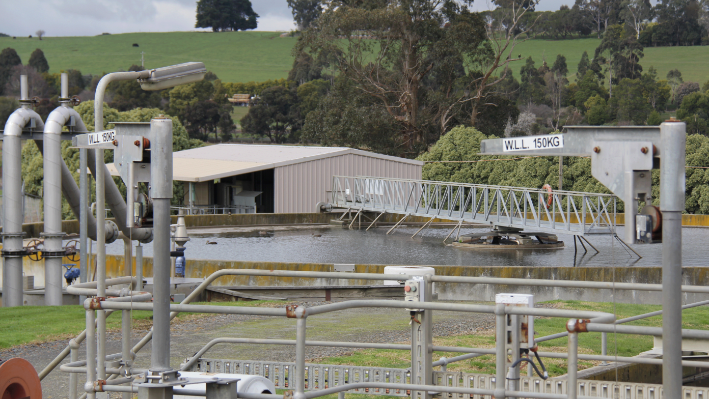 Warragul wastewater treatment plant 