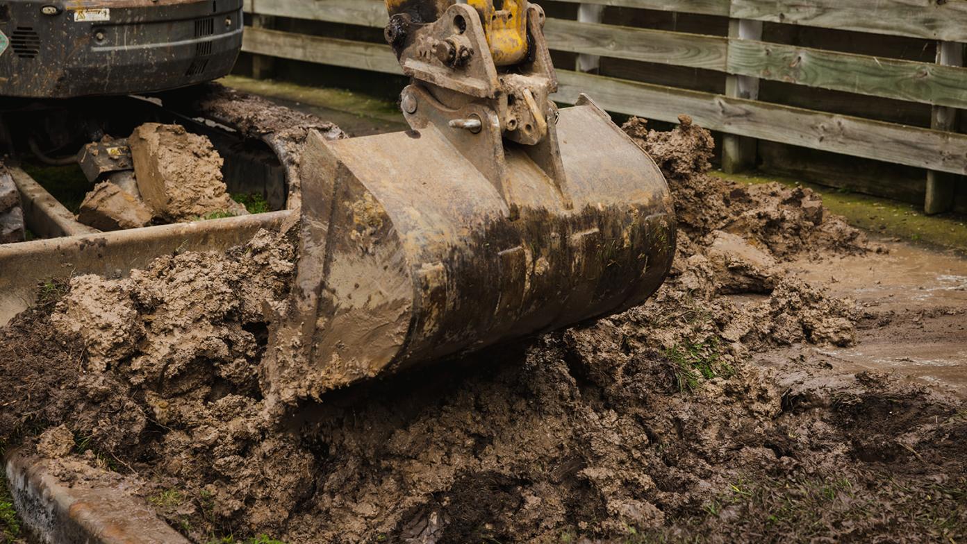 Digger digs up dirt