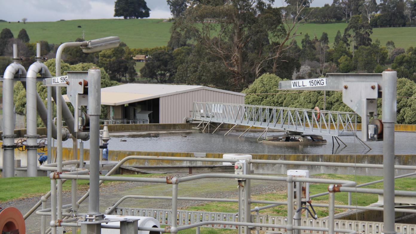 Warragul wastewater treatment plant